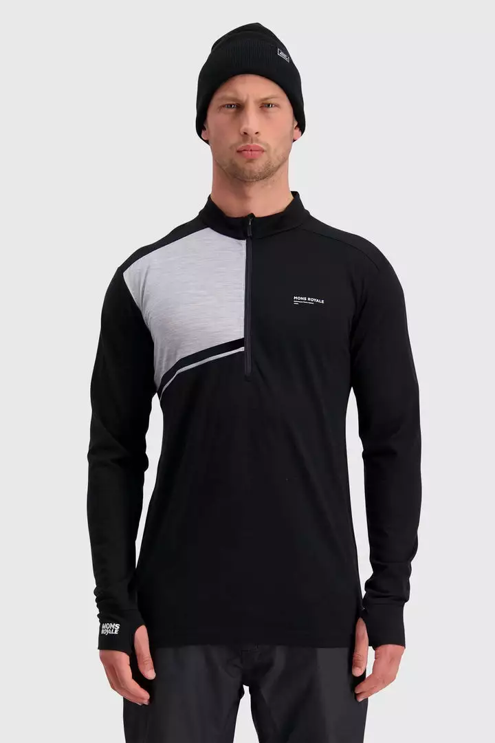 Mons Royale Men's Alta Tech Half Zip Winter 2020
