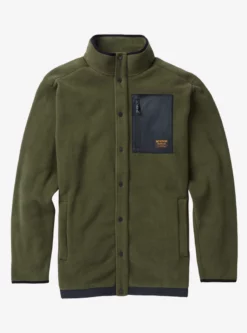 Outerwear & Apparel Burton Men's Hearth Fleece Snap Winter 2018