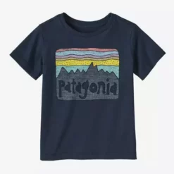 Patagonia Baby Regenerative Organic Certified™ Cotton Fitz Roy Skies T-Shirt - Spring 2022