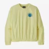 Patagonia Girls' Organic Cotton Lightweight Crew Sweatshirt - Spring 2022