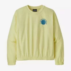 Patagonia Girls' Organic Cotton Lightweight Crew Sweatshirt - Spring 2022