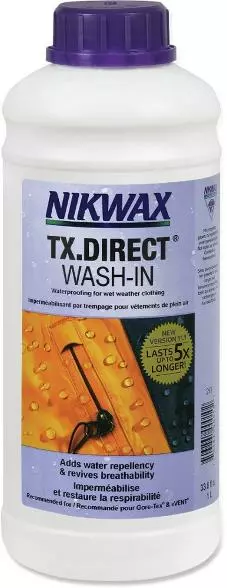 Nikwax TX.Direct Wash-In Water Repellent Treatment - 33.8 Fl. Oz.