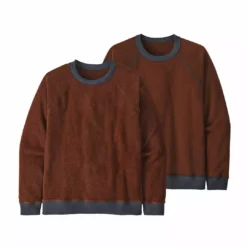 Patagonia Men's Reversible Shearling Fleece Crew- Fall 2021