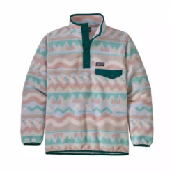 Patagonia Girls' Lightweight Synchilla® Snap-T® Fleece Pullover - Fall 2021