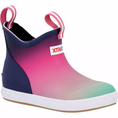 Xtratuf Kid's Ankle Deck Boot Purp/Aur - Summer 2022