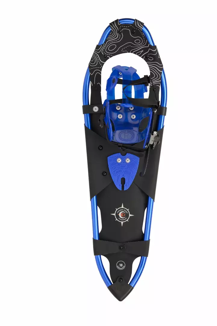 Crescent Moon Men's Backcountry Gold 10 Lollipop Blue Snowshoes - Winter 2021/2022