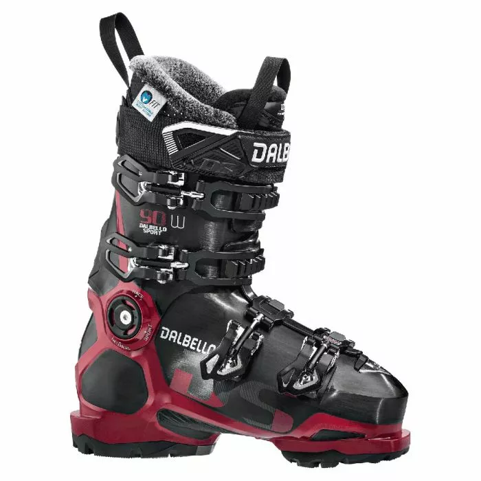 DALBE DS 90 LS Black/Red Women's Ski Boot Winter 2019/2020 Dalbello
